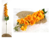 Kwiat OSTRÓŻKA wys. 87 cm (kwiat 34 cm) POMARAŃCZOWY