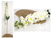 Kwiat OSTRÓŻKA wys. 87 cm (kwiat 34 cm) BIAŁY