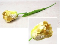 Kwiat TULIPAN PAPUZI 3D Print wys. 53 cm (kwiat 8x7 cm) ŻÓŁTY cieniowany