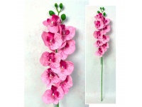 Kwiat STORCZYK 3D PRINT wys. 70 cm (9 kwiatów 8 cm + pąki) RÓŻOWY nakrapiany
