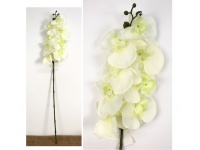 Kwiat STORCZYK 3D wys. 95 cm (8 kwiatów 12 cm) BIAŁO-LIMONKOWY