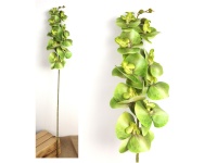 Kwiat STORCZYK wys. 100 cm silikonowy (9 kwiatów + pąki) ZIELONY
