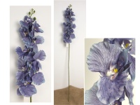 Kwiat STORCZYK wys. 103 cm (9 kwiatów 11,5x9 cm) NIEBIESKO-FIOLETOWY