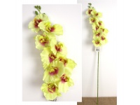 Kwiat STORCZYK wys. 95 cm (9 kwiatów 10-11,5 cm) ZIELONY z różowym środkiem