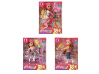 Lalka z akcesoriami Sport w kartonie 19x13x6 cm mix wzorów