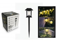 Lampa solarna ogrodowa LED Latarnia z żarówką światło ciepłe 30x8,7 cm - 1 szt