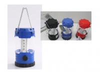 Lampka kempingowa, biwakowa na baterie 14,5x8 cm MIX KOLOR