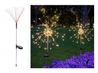 Lampka solarna na druciku FAJERWERKI 95x50 cm BIAŁA CIEPŁA