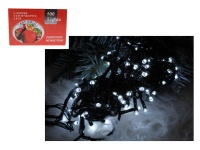 Lampki choinkowe 100 LED 8m - BIAŁE ZIMNE
