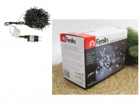 Lampki choinkowe 400 LED 22,95m (8 funkcji) - BIAŁE ZIMNE