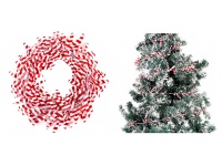 Łańcuch choinkowy, girlanda dekoracyjna LASKI 7,5 m
