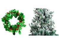 Łańcuch choinkowy, girlanda dekoracyjna OSTROKRZEW 7,5 m