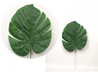 Liść MONSTERA 55 cm liść 35x29 cm ZIELONY
