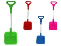Łopata z trzonkiem aluminiowym - średnia 53x15 cm MIX KOLOR - 1 szt