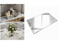 Lustro, lusterko podstawka PROSTOKĄTNE 30x18 cm