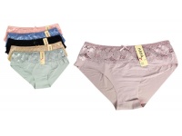 Majtki damskie HAYA bezszwowe, gładkie Z KORONKĄ no: 2282 - 1 szt