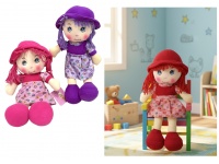 Maskotka DZIEWCZYNKA 30 cm MIX KOLOR