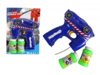 Maszynka do baniek mydlanych SAMOCHÓD + 2x płyn na blistrze 25x18 cm MIX KOLOR