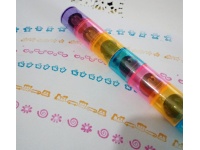 Mazak szlaczkopis 6 wzorów 14,5x1,8 cm