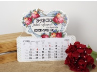 mdf Kalendarz 33x31 cm Babciu jesteś najlepsza na całym świecie... #15