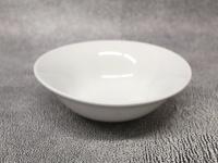 Miska, salaterka ceramiczna 16,5x5 cm BIAŁA