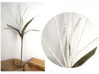 mp Bukiet piankowy wys. 106 cm 9 kłosów BIAŁY