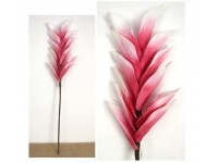 mp Kwiat Z LIŚCI YUCCA piankowy wys. 85 cm (kwiat 38 cm) RÓŻOWY