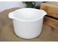 Naczynie ceramiczne 18x14,5x11 cm BIAŁY