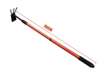 Narzędzie ogrodowe teleskopowe dwustronne PAZURY, KOPACZKA 90x18 cm