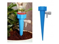 Nawadniacz do kwiatów kroplownik do doniczek 13,5x3,5 cm niebieski kpl 5 szt