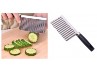 Nóż, krajacz karbowany do frytek, warzyw 19x6,5 cm