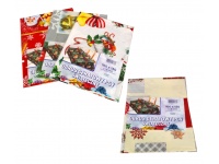 Obrus ceratowy, cerata świąteczna BOŻONARODZENIOWA 100x130 cm MIX WZORÓW - 1 szt