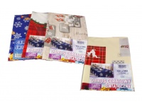 Obrus ceratowy, cerata świąteczna BOŻONARODZENIOWA 120x140 cm MIX WZORÓW - 1 szt