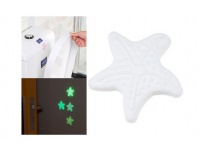 Odbojnik do drzwi GWIAZDKA - świecąca w ciemności 4,5 cm