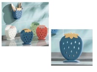 Organizer na przybory kuchenne TRUSKAWKA 18x14x7,5 cm MIX KOLOR
