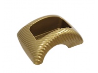 Osłonka, doniczka GARBI 23x16x7 cm - Złota