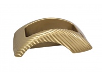 Osłonka, doniczka GARBI 34x20x8,5 cm - Złota