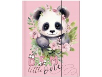 p Teczka z gumką A4 PANDA 10 - 1 szt