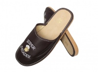 d Pantofle, klapki, kapcie SUPER DZIADEK brązowe 40-45 (D1) - 1 para