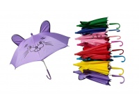 Parasol dziecięcy KOT 8 drutów (śr. 50 cm, dł. 40 cm) MIX KOLOR