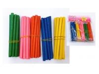 Patyczki do liczenia drewniane 5 mm kolorowe 50 szt w folii