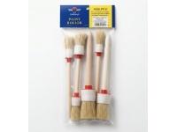 Pędzle malarskie okrągłe kpl 5 szt. 10; 8; 6; 4; 2