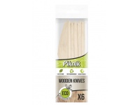 PIKNIK D Noże drewniane 6 szt