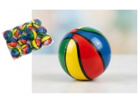 Piłka piankowa, gniotek 6 cm KOLOROWA KOSZYKÓWKA - 1 szt