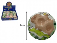 Piłka piankowa METEORYT 6 cm - wzór Kapibara mix