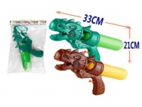 Pistolet, karabin na wodę ze zbiornikiem Dinozaur 33x21 cm mix kolor