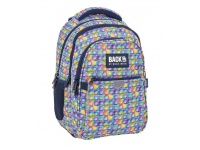 P17 Plecak 39x27x20 cm BACKUP 5 Model P17 WIELOKOLOROWY Pop it