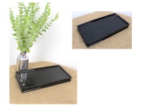 Podstawek ceramiczny 30,5x15,5x3 cm CZARNY