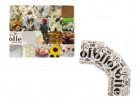 Podstawka, podkładka stołowa pod kubki 10,5x10,5 cm - kpl 4 szt MIX WZORÓW