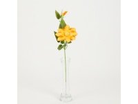 Powojnik wys. 56 cm (główka 12 cm) POMARAŃCZOWO-ŻÓŁTY #13